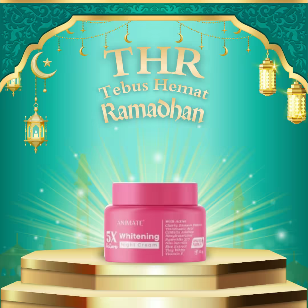 Animate Whitening Night Cream 10 Gr